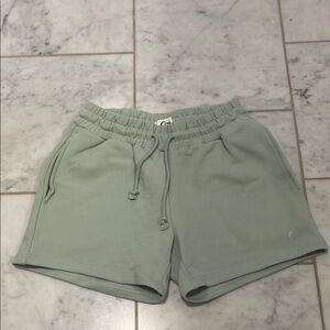 Mint Green/light teal Casual sweat Shorts